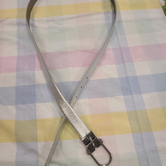 Talbots silver reversible belt XL - Picture 2 of 2